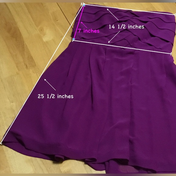 Purple Express Mini Cocktail Dress - Picture 7 of 7